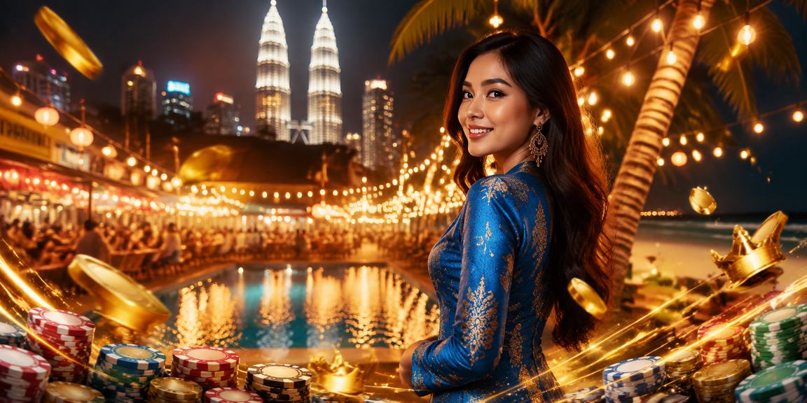 A Malaysian female player registering her kr18 account in Kuala Lumpur